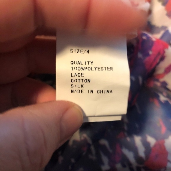 NEW Elliatt Multicolored Boho Peasant Midi Dress - Picture 5 of 7